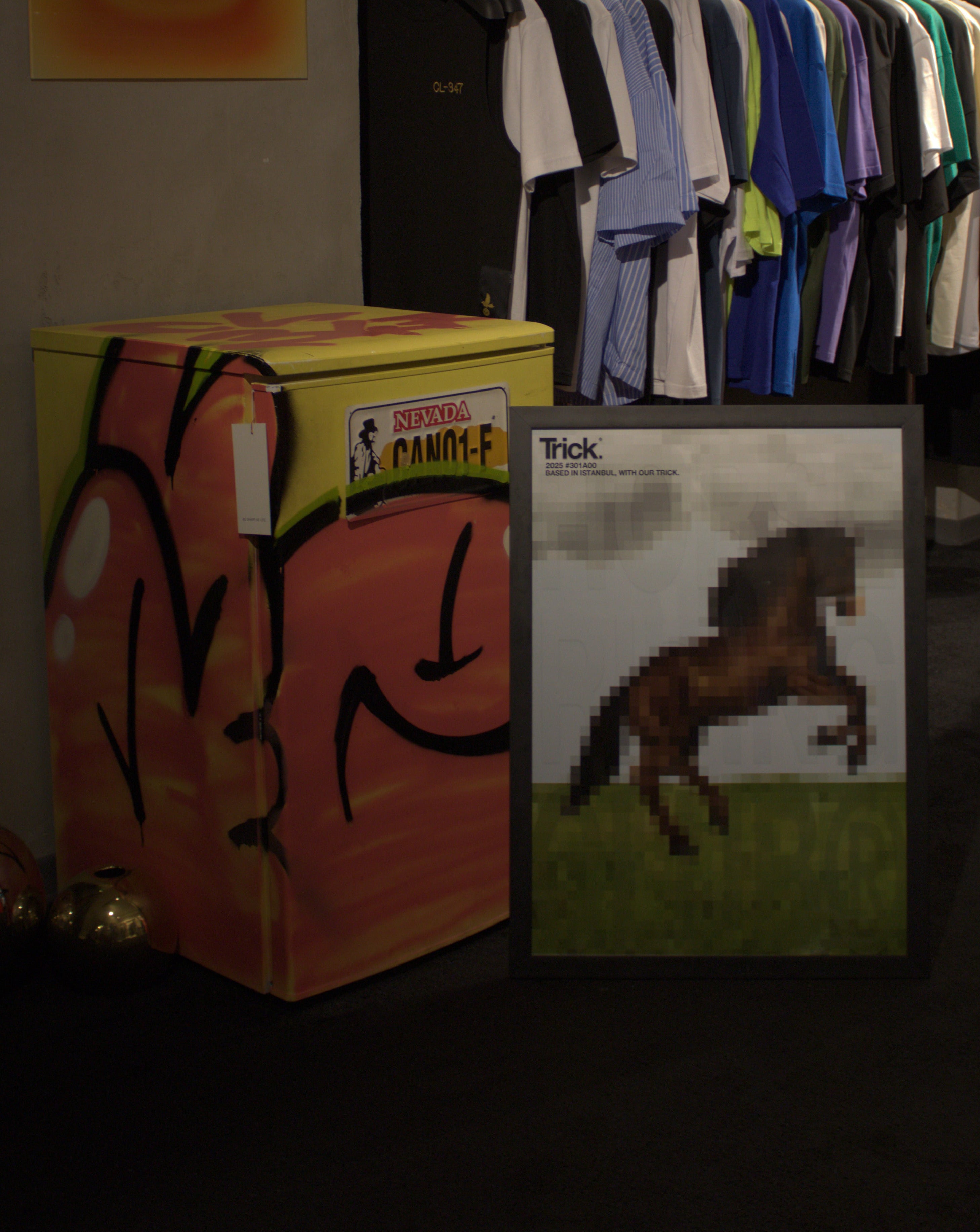 'HRC' HorseRidingClub Wallpaint.